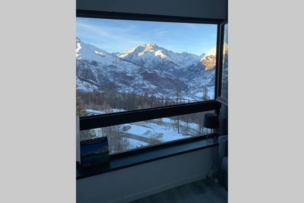 Studio 1600 Pied Des Pistes Avec Magnifique Vue Puy-Saint-Vincent Exterior foto