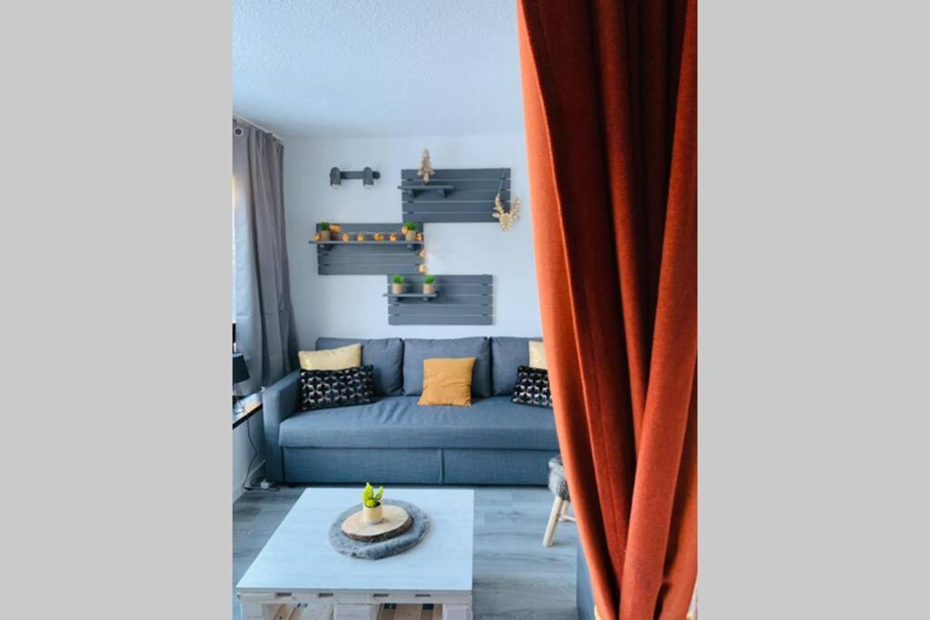 Studio 1600 Pied Des Pistes Avec Magnifique Vue Puy-Saint-Vincent Exterior foto